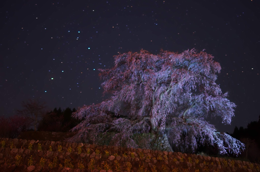 星空と