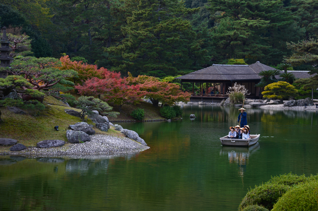 栗林公園の風景