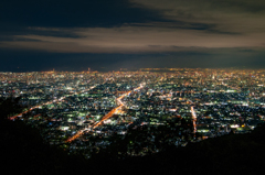 生駒山からの大阪夜景１