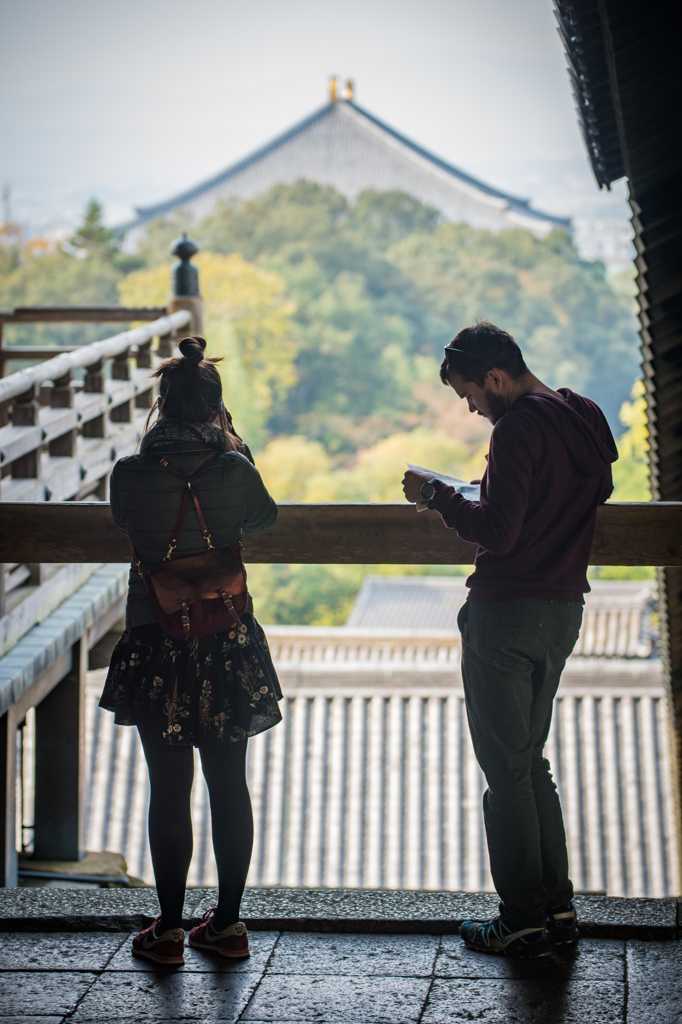 あれが東大寺？
