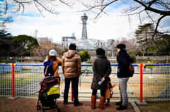 あれが通天閣や