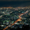 生駒山からの大阪夜景２
