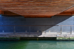 道頓堀の橋の下