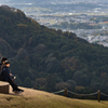 奈良若草山 山頂の風景