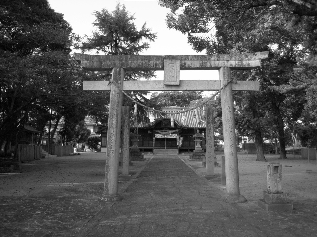 鳥居を越えて