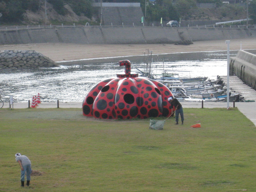 赤かぼちゃスタンバイ中・・・