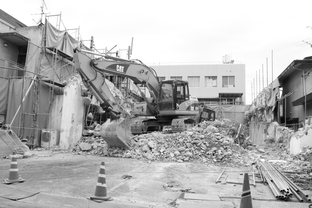 取り壊し現場