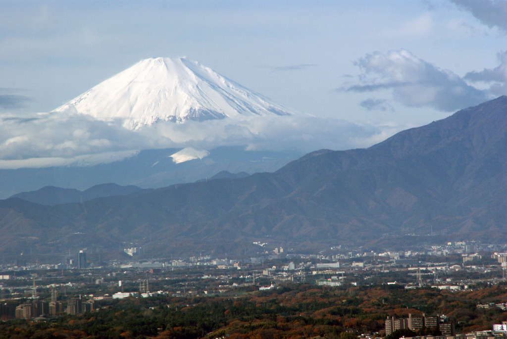 横浜からの富士山２