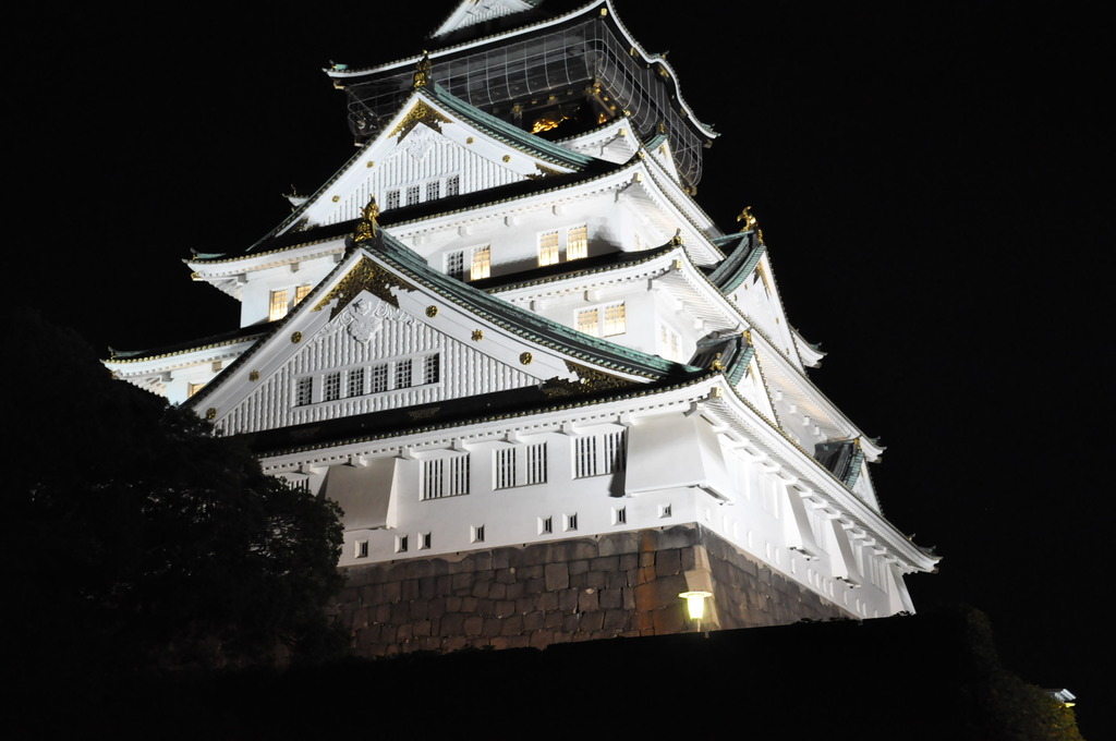 夜景～大阪城