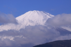 晴天の富士山