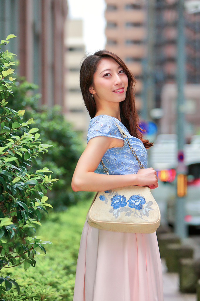 定禅寺通り界隈にて。