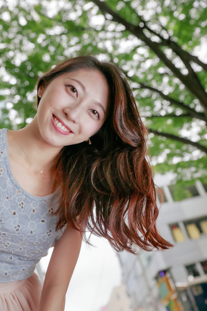 定禅寺通り界隈にて。