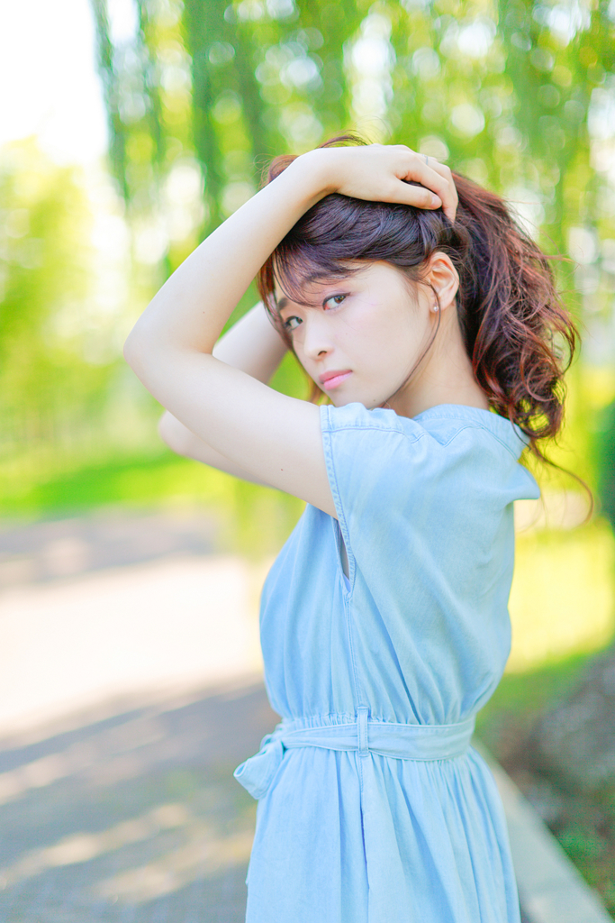 七北田公園にて。