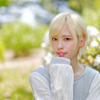 榴ヶ岡公園にて。