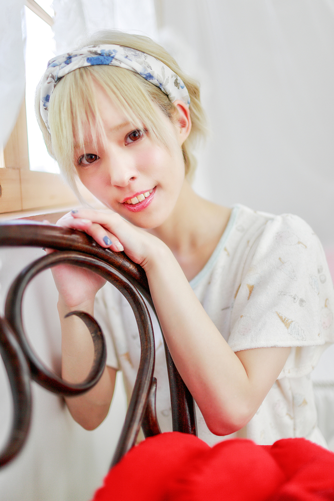 木ノスタジオにて。