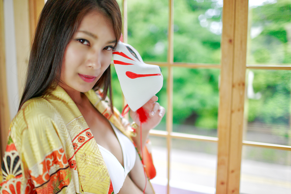 木ノスタジオにて。