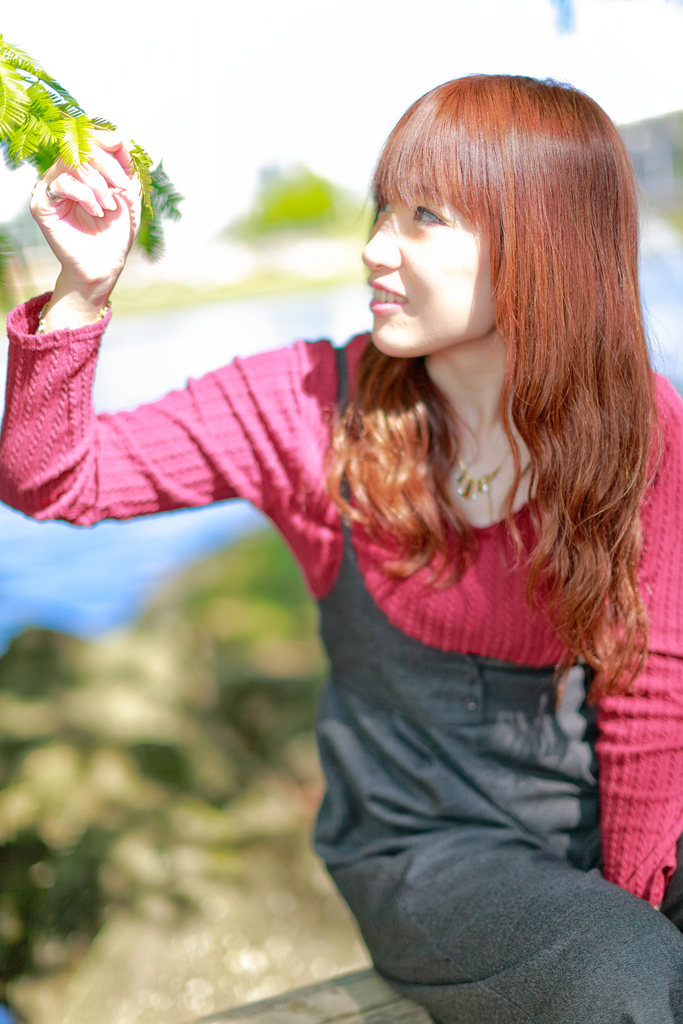 七北田公園にて。