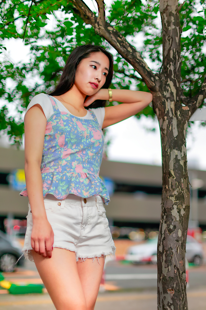 仙台駅裏界隈にて。