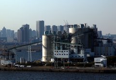 ウォーターフロントの風景
