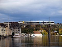 ラインクルーズ船発着所(シャウハウゼン)