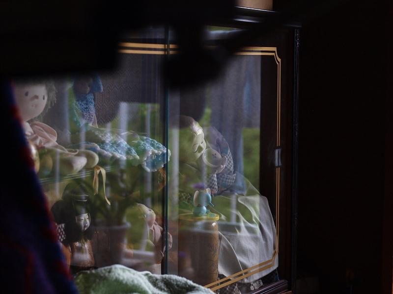 ケースの中のスープおばさん