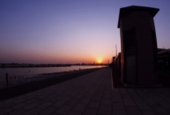 夕映え