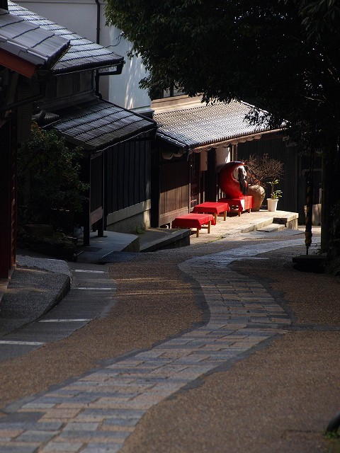 化野への道