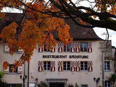 町中の黄葉(シュタインアムライン旧市街)