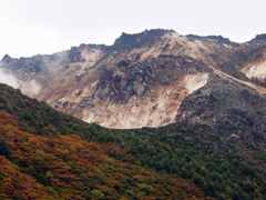 恵山の威容