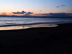 富士遠望（片瀬海岸）