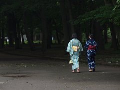盆踊りへの道