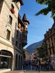 出窓のあるビル(ブリーク旧市街)