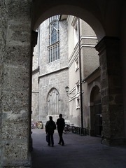 アーチ門の二人