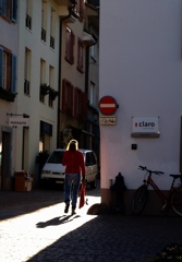 小路の風景(ラインフェルデン)