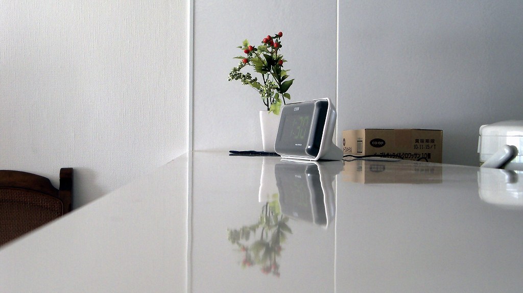 新来カメラ試写(カウンターの風景』