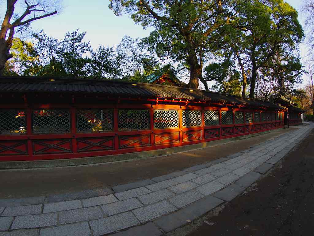 根津神社参道
