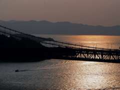 瀬戸大橋夕景