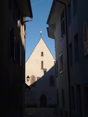 路地奥の教会(ラインフェルデン)