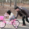 自転車の練習