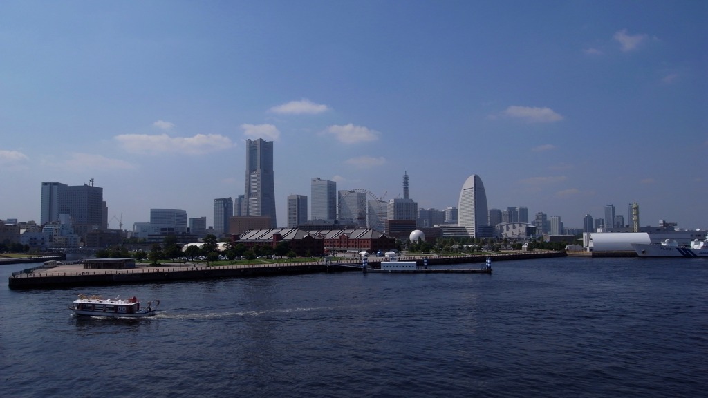 Yokohama　大桟橋より