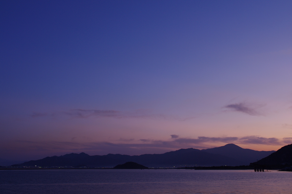 CTE夕景