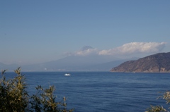 西伊豆から富士山