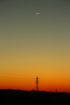 朝のロケット花火！