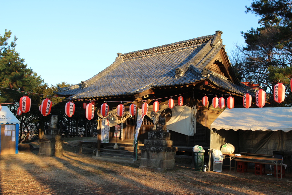 赤城神社。