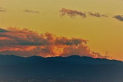 １２、２３夕雲　２。