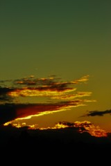 １２．２３．夕雲。