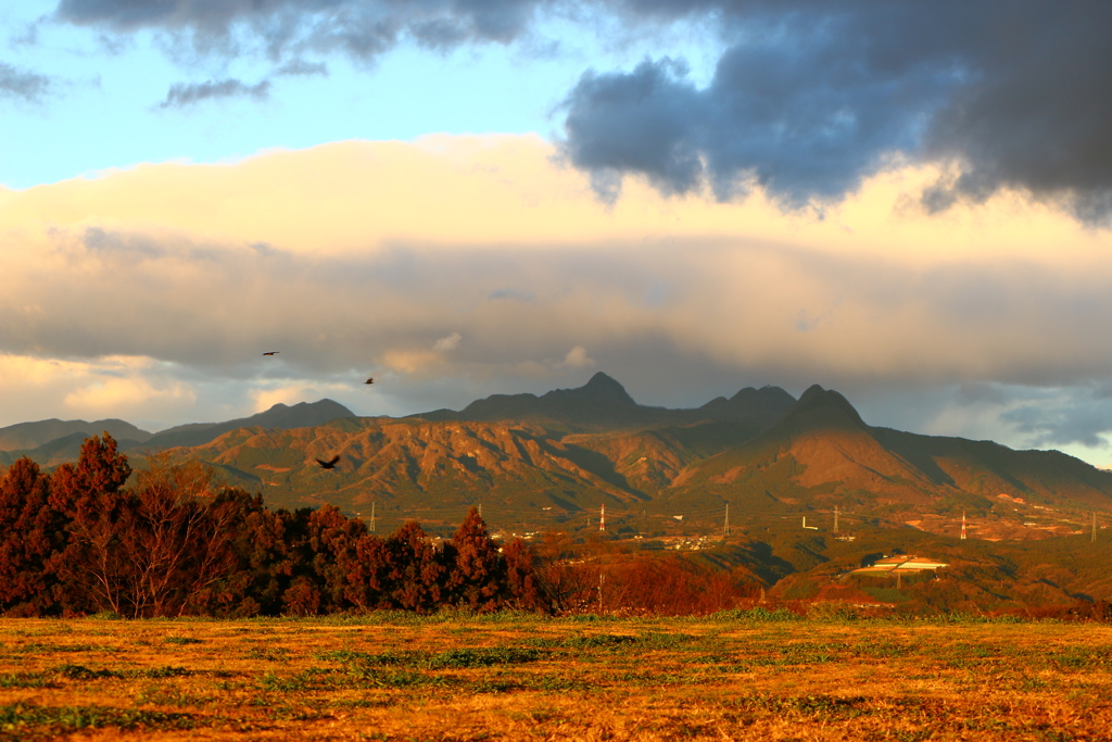 榛名山。