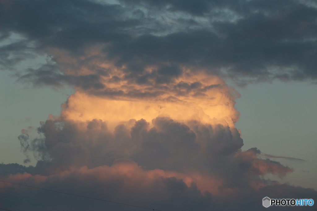 雲　爆発！