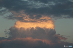 雲　爆発！