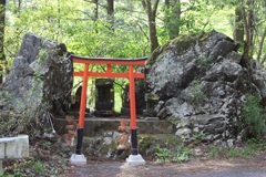 峠の不動様